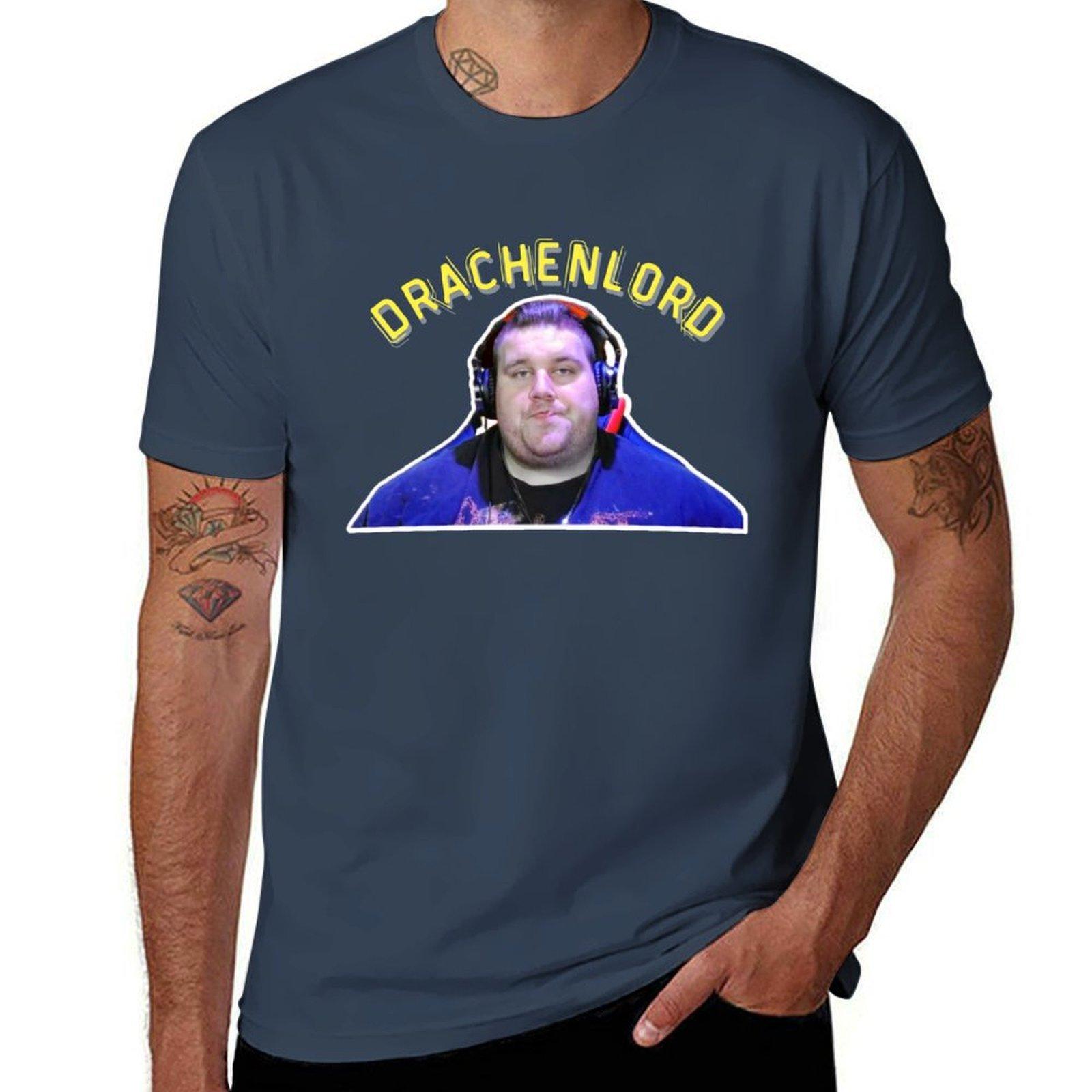 Drachenlord Essential T Shirt Sticker Tshirt Quick Dry Fishing Tshirt S