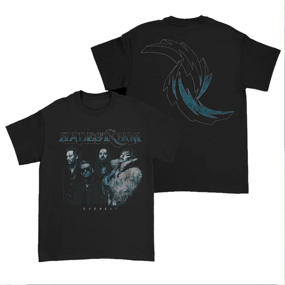 Retro Halestorm Band Reprint Unisex Black S-235XL Shirt 20D1637 Unisex T-Shirt M