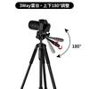 Glvaner Tripod Smartphone Smartphone Holder Head with Storage Bag Smartphone Tripod 152cm Photography Tripod Stand Aluminum Video Camera SLR Carrying