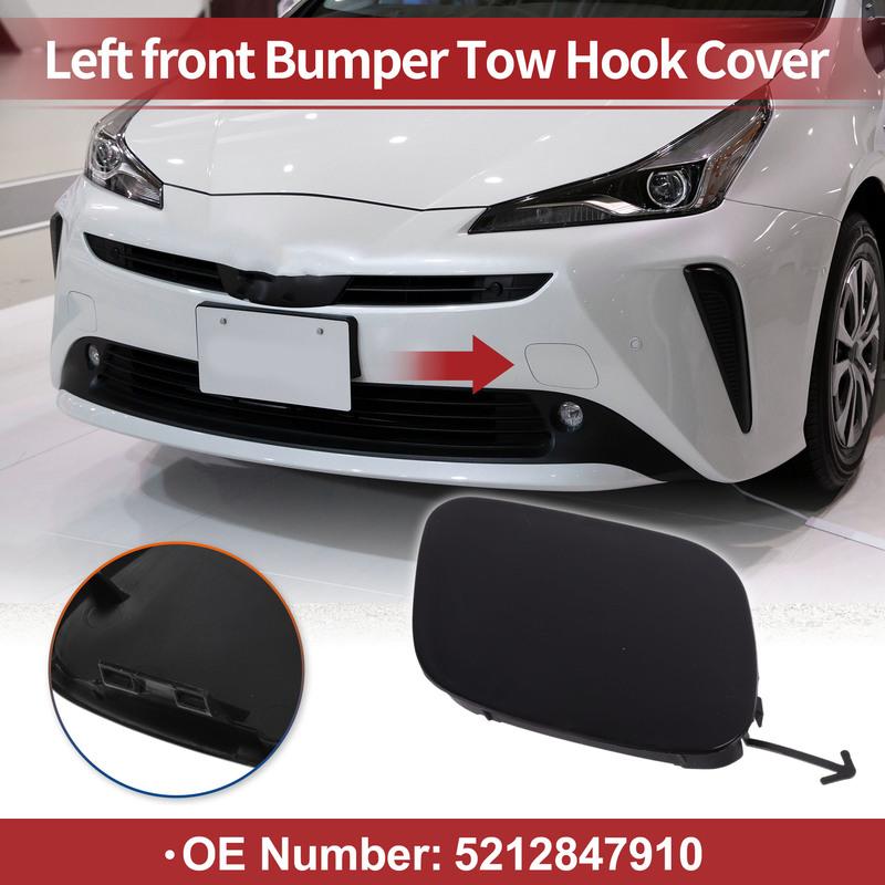 X Autohaux Left Front Car Tow Hook Cover Cap for Toyota Prius - No.5212847910 1 Pc