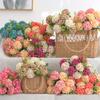Artificial Hydrangea Silk Flower Bouquet Fading Resistant