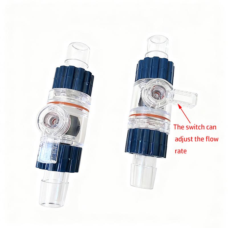 12mm/16mm Aquarium Air Water Regulator Flow Tube Pipe Divider Adjustable Water Pump Filter Volume Control Valve Accessries New