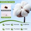 Avocado Portable Cotton 100PIECES Gentle Makeup Remover Pure Cotton Cosmetic Towel