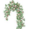 Rose Vine Faux Flower Garland for Air Conditioner, Ceiling, and Wall Decoration