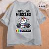2026 Summer Women's T-Shirt, Clothing, Fun Pattern T-Shirt, Fashionable Casual Short-Sleeve Top
