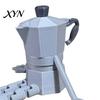 Compact Structure Sculpture 3D Printed Articulated Coffee Cup Figure, Movable Joint Desk Statue, Cute Versatile Room Decoration Bean Ornament,