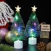 1/3pcs Christmas Green Cedar LED Lights Mini Christmas Tree Multicolor String Lights Desktop Night Light Christmas Holiday Gifts