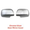 For Toyota Kluger Highlander 1998 2000 2002 2003 Rearview Car Accessories Plated ABS Chrome Door Mirror Cover Trim Paste Style