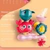 Suction Bath Toy for Kids, Interactive Water Play Toy In Red, Shower and Swimming Pool Entertainment Tool