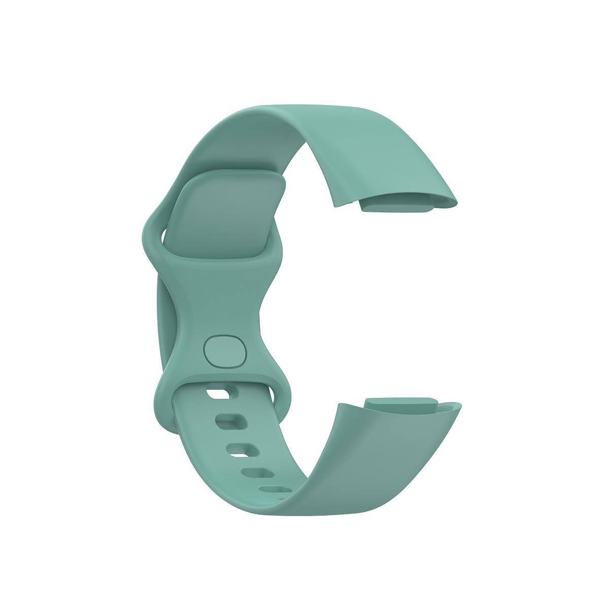 

Официальный силиконовый спортивный ремешок Fitbit Charge 6/5 - Доступен умный браслет Large