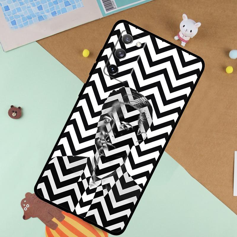 Twin Peaks Meanwhile Soft Case For Samsung Galaxy S25 Ultra S9 S10 S20 S21 S22 S23 S24 Plus S24 FE Funda Cover