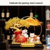 New Chinese Fortune Cat Lucky Tree Ornament