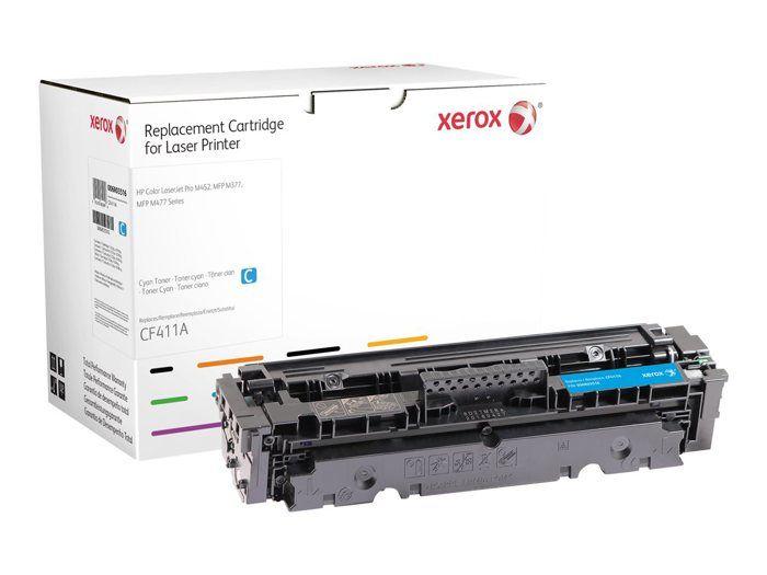 XEROX Alternative Toner Cartridge for HP CF411A Cyan for HP Color LaserJet Pro M452, MFP M377, MFP M477