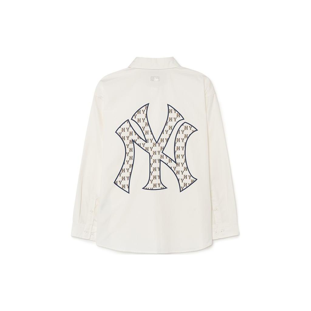 MLB New York Yankees Shirt Unisex Ivory 3AWSM0131-50IVS L