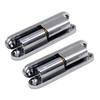 2Pcs Industrial Electrical Box Zinc Alloy Cupboard 180 Degrees Hinge Detachable Cabinet Door Hinge for Interior Door