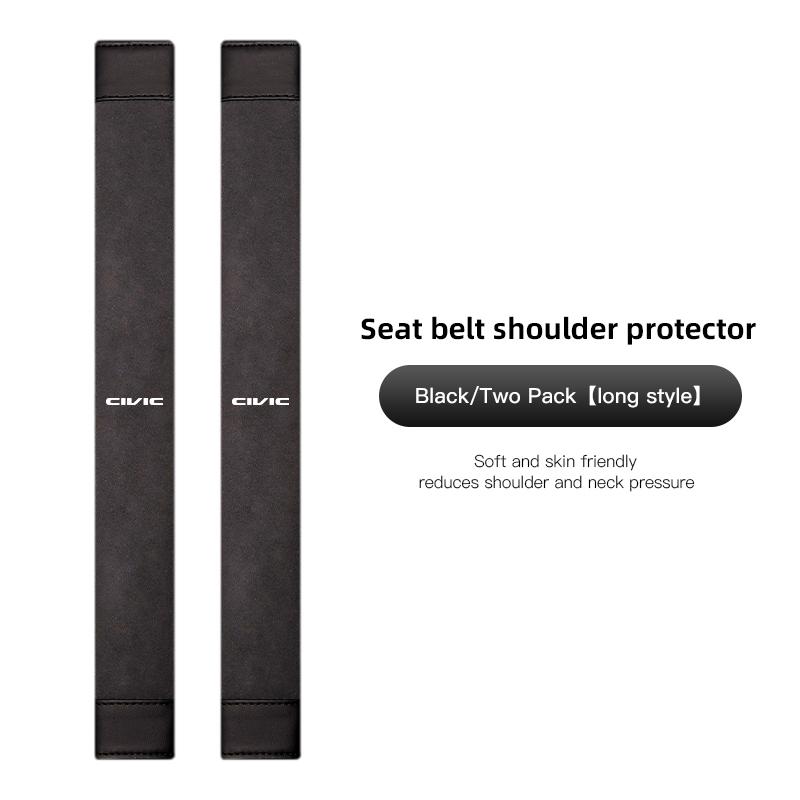 Car Seat Belt Cover Shoulder Pad Shoulder Protector Auto Accessories For Honda Civic FIT Accord Prelude CRV 5th City CRZ CRX HRV