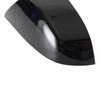 2x Black Rear View Side Mirror Cover Caps For BMW X3 X4 X5 X6 G01 G02 G05 G06