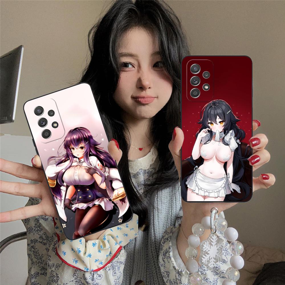 Azur Lane Azuma Mobile Phone Case for Samsung Galaxy M55 54 42 35 34 33 32 23 22 15 14 13 12 F55 5G Colour Protective Pretty