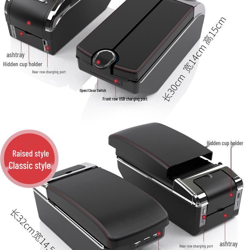 Special Central Armrest Box for Malaysia Perodua Bezza