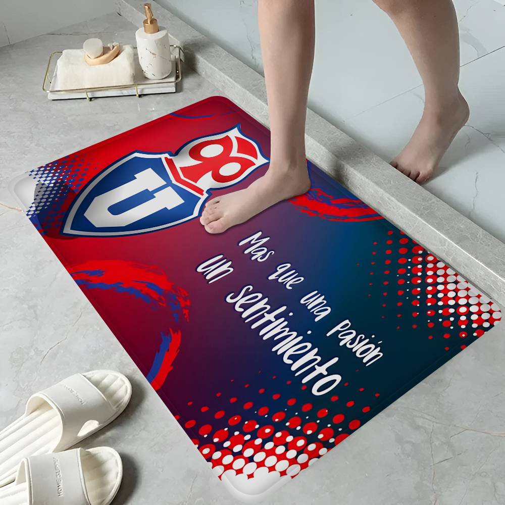 Chile U-University Logo Floor Mat Rectangle Anti-slip Home Soft Badmat Front Door Indoor Outdoor Mat Hotel Decor Mat