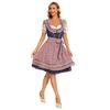 Mnichovský Oktoberfest kroj bavorský národní kroj kostkovaný pivní oblek šaty set