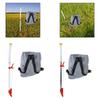 Fertilizer Spreader Ergonomic Handle Design Garden Seeding Tool Efficient Broadcast Spreader Fertilizer Dispenser for Corn Lawn