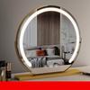 Silingfei Polokruhové otočné LED zrcátko na make-up