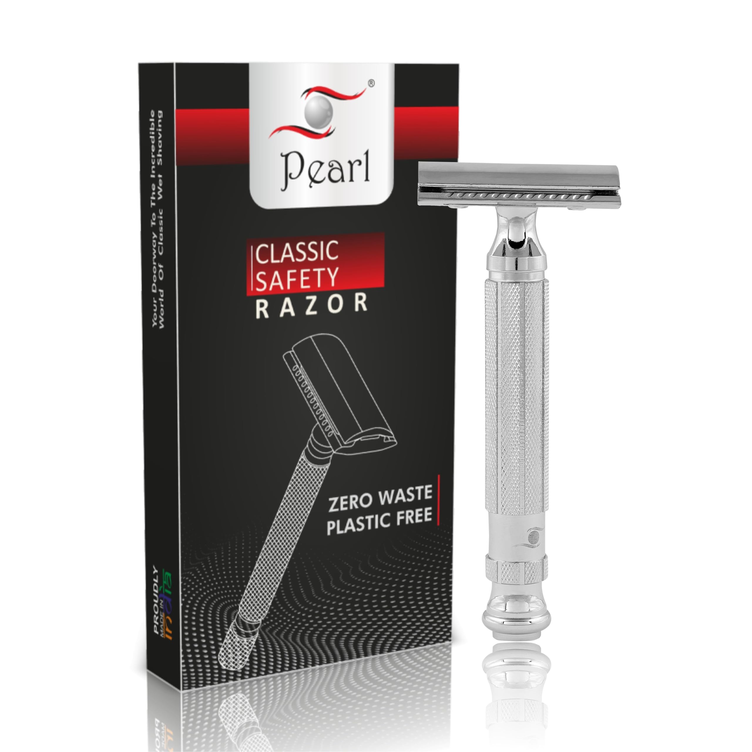Pearl Shaving Divmala drošības skuveklis L-55