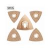 5pcs Carbide Grit Oscillating Multitool Blades Carbide Rasp Blades Multitool Saw Blades  Rasping