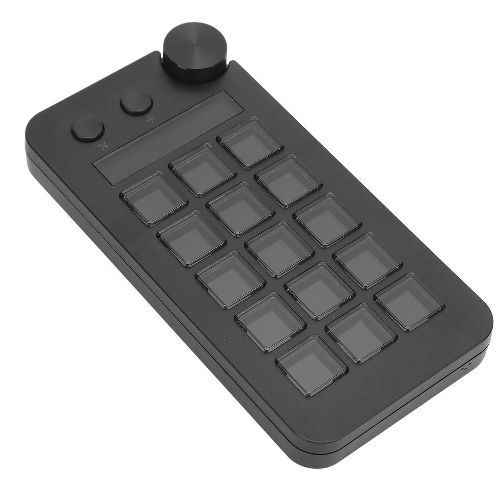 Strm Controller with Knob 15 NaMacro Keys Customizable Visual Keyboard Trigger Actions in Apps Software for PC
