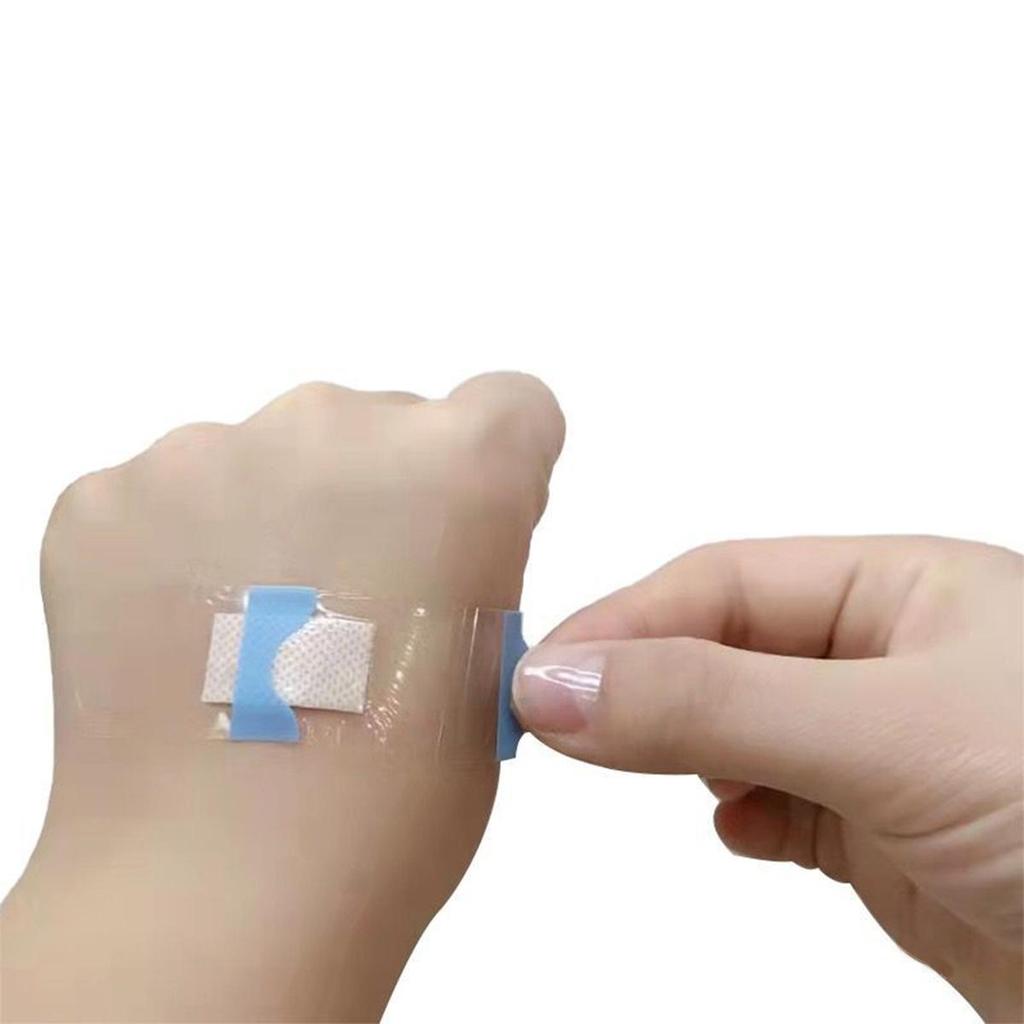 Vodotěsný transparentní lékařský náplast: Neviditelný hemostatický kryt na jizvy, ochrana chodidel proti opotřebení, prodyšný tenký obvaz do koupele.