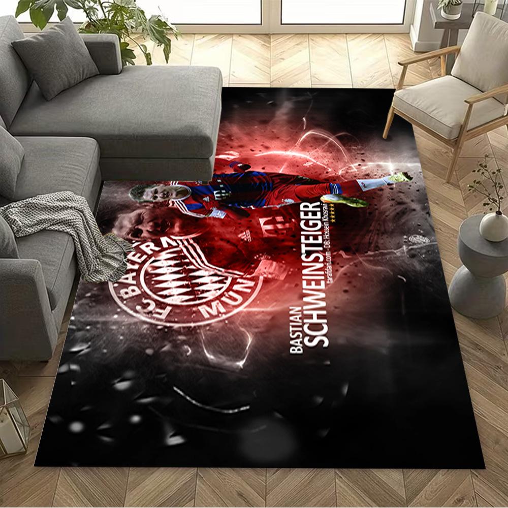 Bastian Schweinsteiger Fc Bayern Floor Rug Office Rug Perfect for Bedrooms Outdoor Balcony Foyer Anti-slip Rug Decorate Offices
