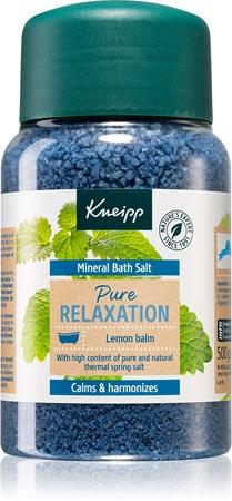 

Kneipp Pure Relaxation bath salt TU прозрачный