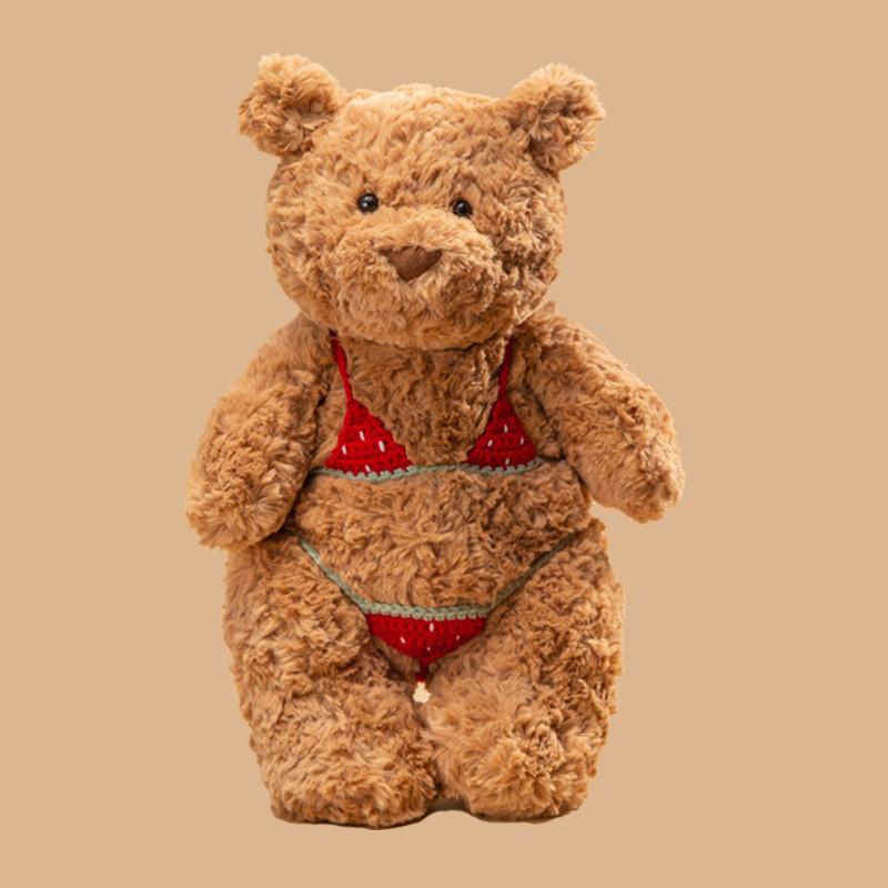 Cartoon Teddy Bikinis Bear Cute Animal Plush Toy Kids Room Decor And Ideas Gift