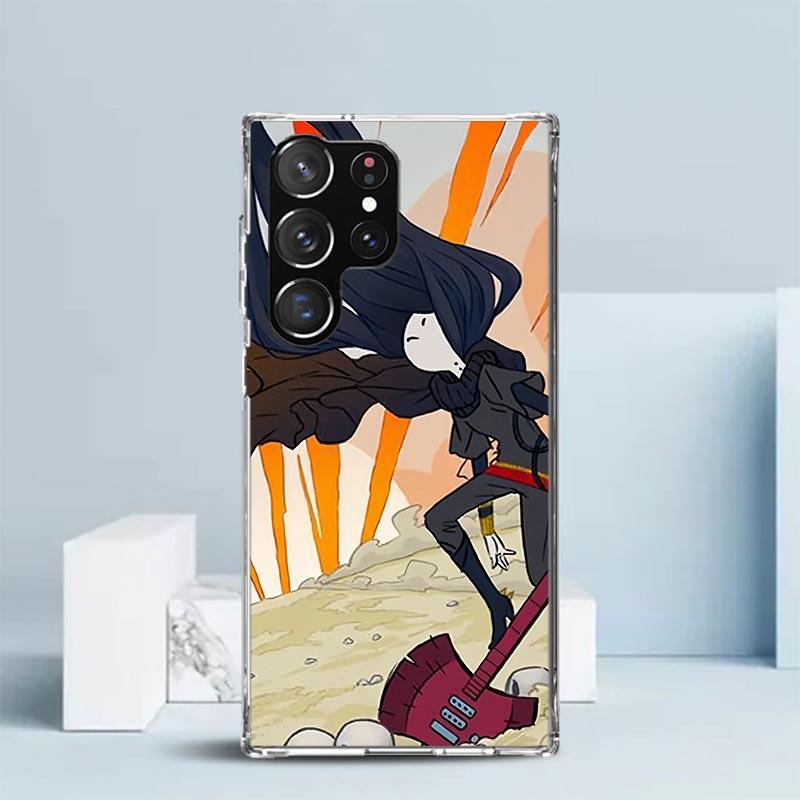 Adventure Marceline Jujuba Soft Cover for Samsung Galaxy S25 Edge S26 S24 S23 Ultra Phone Case S22 S21 Plus S20 FE Print Pattern