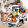 Dragon Ball Heroes Round Area Rug Carpet Rug For Living Room Bedroom Sofa Playroom Decor Nonslip Floor Mat
