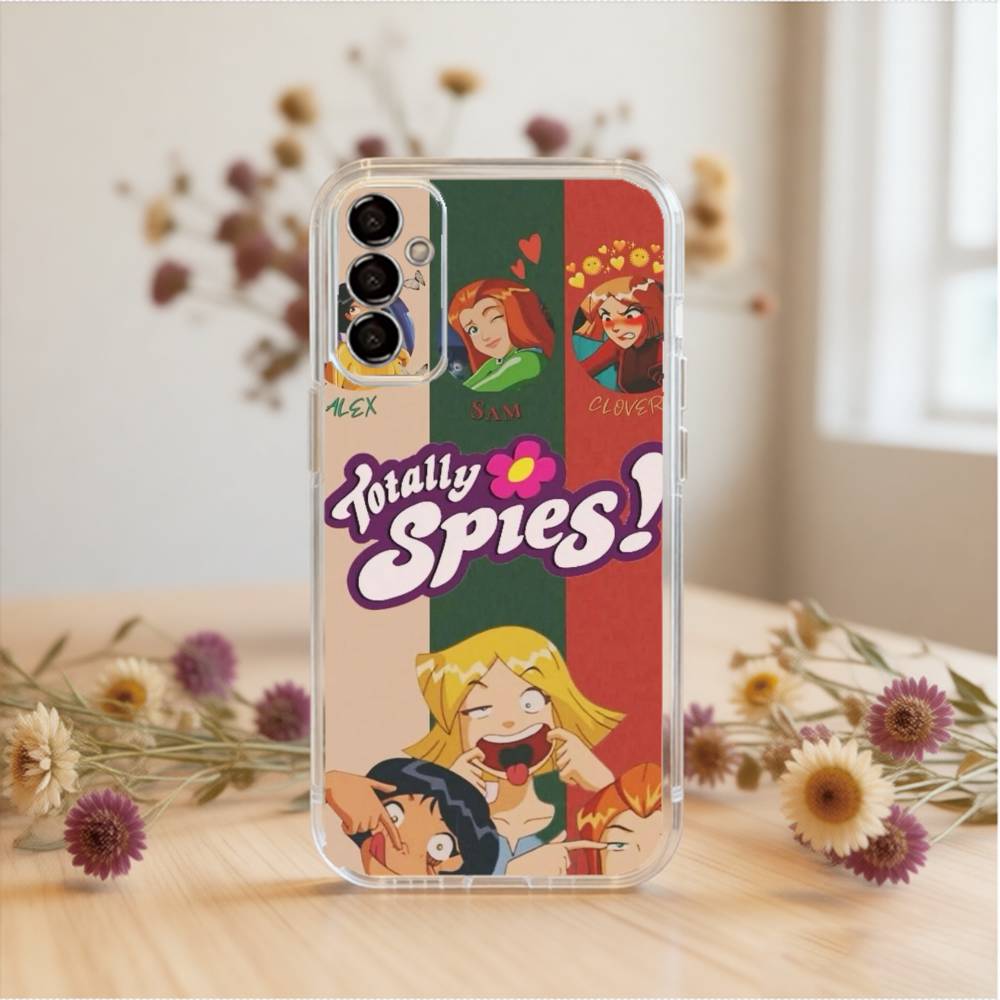 Крутой чехол для телефона gIrl T-Totally S-Spies Прозрачный силиконовый мягкий Для SamsungA10,12,20,21S,30,31,40,50,51,52,70,71 Samsung a31