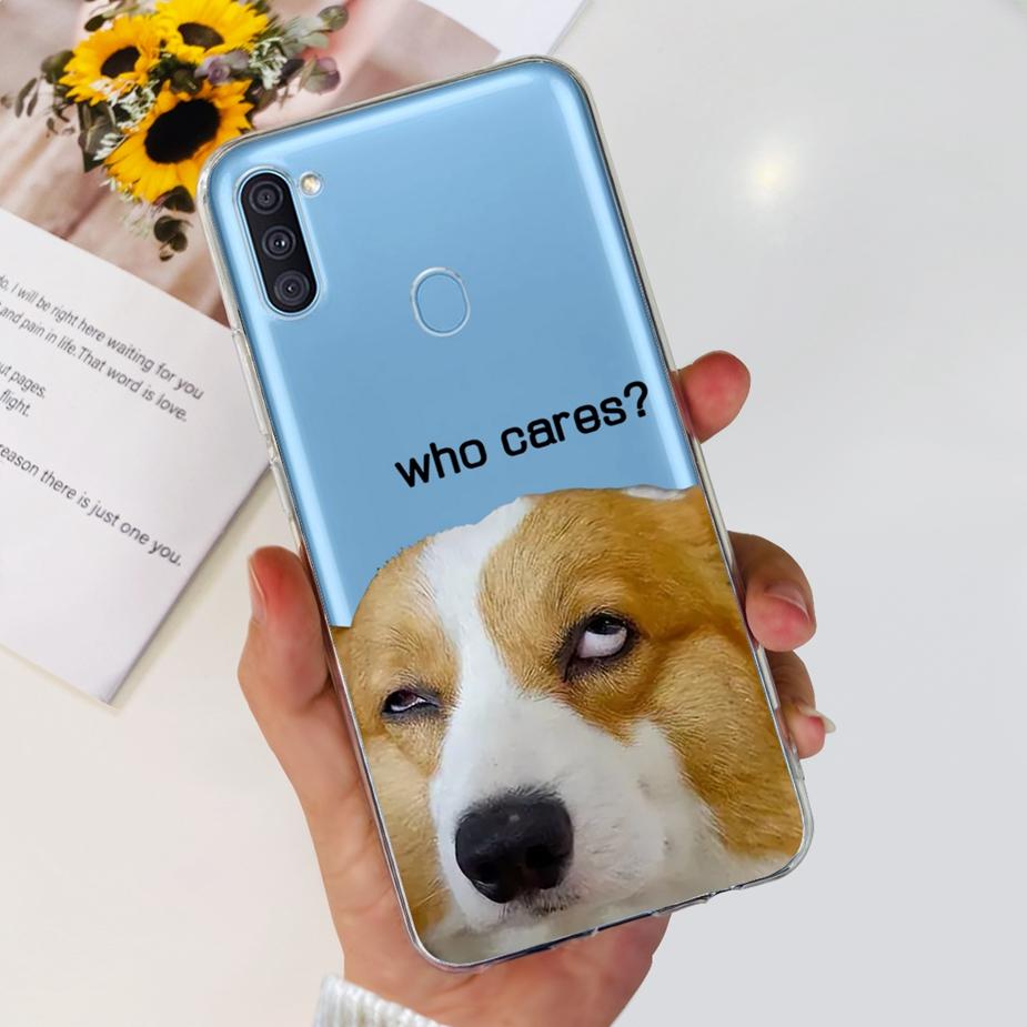 For Samsung Galaxy A11 Case SM-A115F Popular Painted Cover Soft Silicone Phone Case For Samsung A11 M 11 Galaxy M11 M115F Fundas