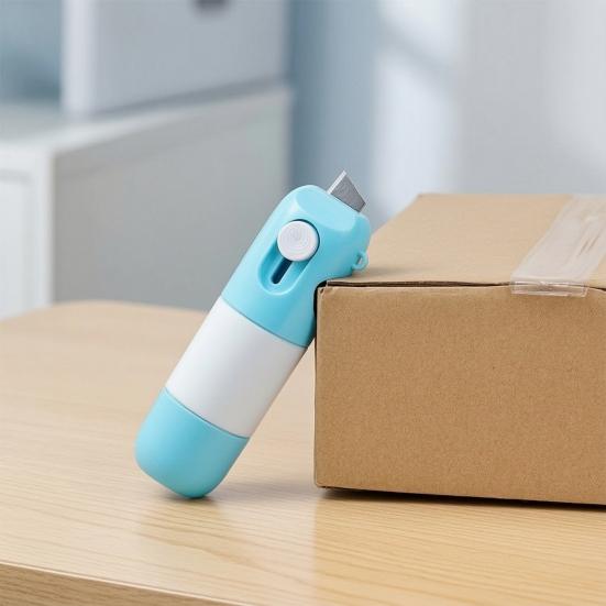 Thermal Paper Eraser, Privacy Stamp for Thermal Paper, 2 in 1 Redaction Roller with Mini Cutter, 10ml Fast Dry Label Hider for Shipping Receipts Bills