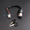 Motorcycle Ignition Switch with Keys 3 Position 6 Wire On/Off For Harley Bobber Scooter Chopper Kawasaki Suzuki GN 125