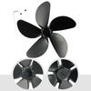 5lopatkový ventilátor domácího krbu Lopatkový ventilátor krbových kamen na dřevo Nízkohlučný výměna dílů ventilátoru krbových kamen (Pouze Fan Blades)