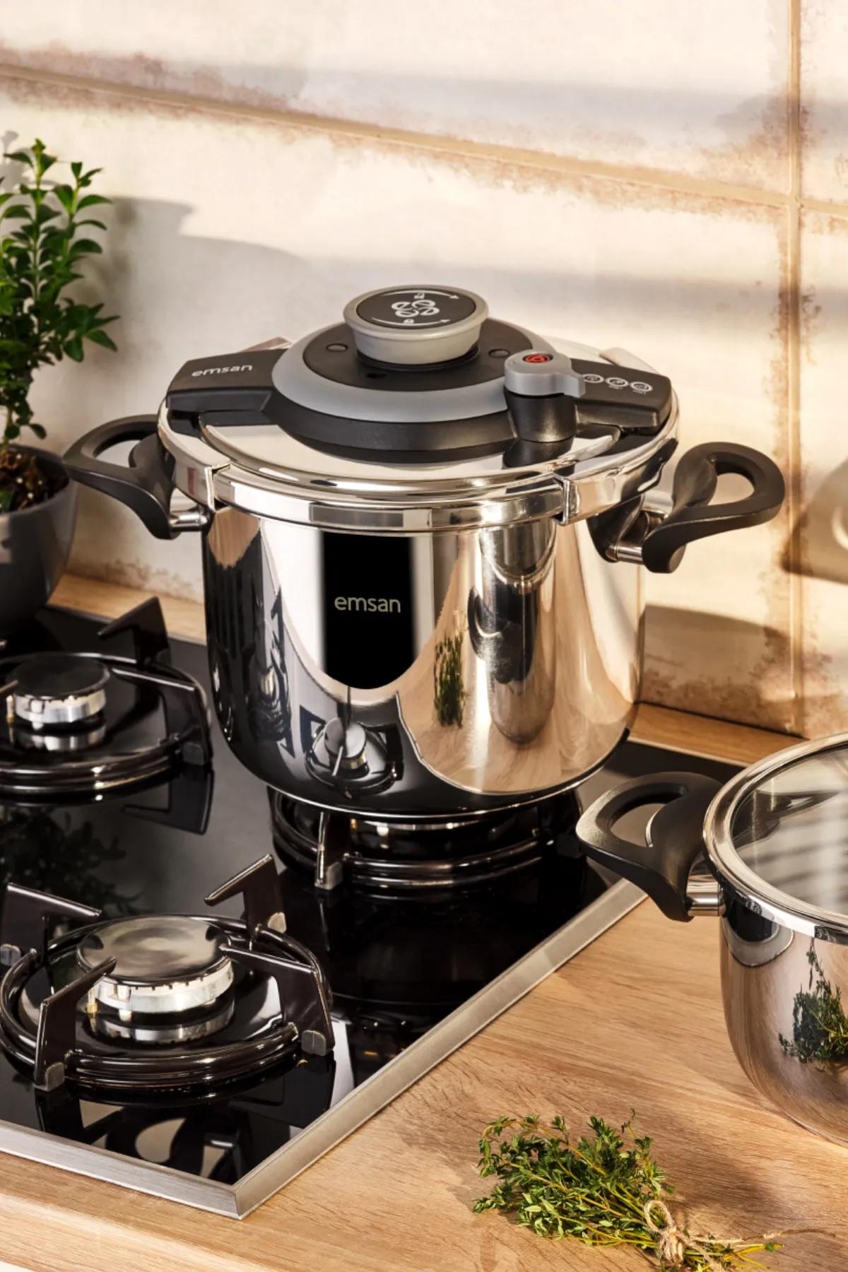 

Скороварка Emsan Vera 4 литра, черная