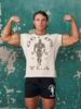 YoungLA X Gold's Gym Retro Short Sleeve Stretch T-Shirt for Men & Women