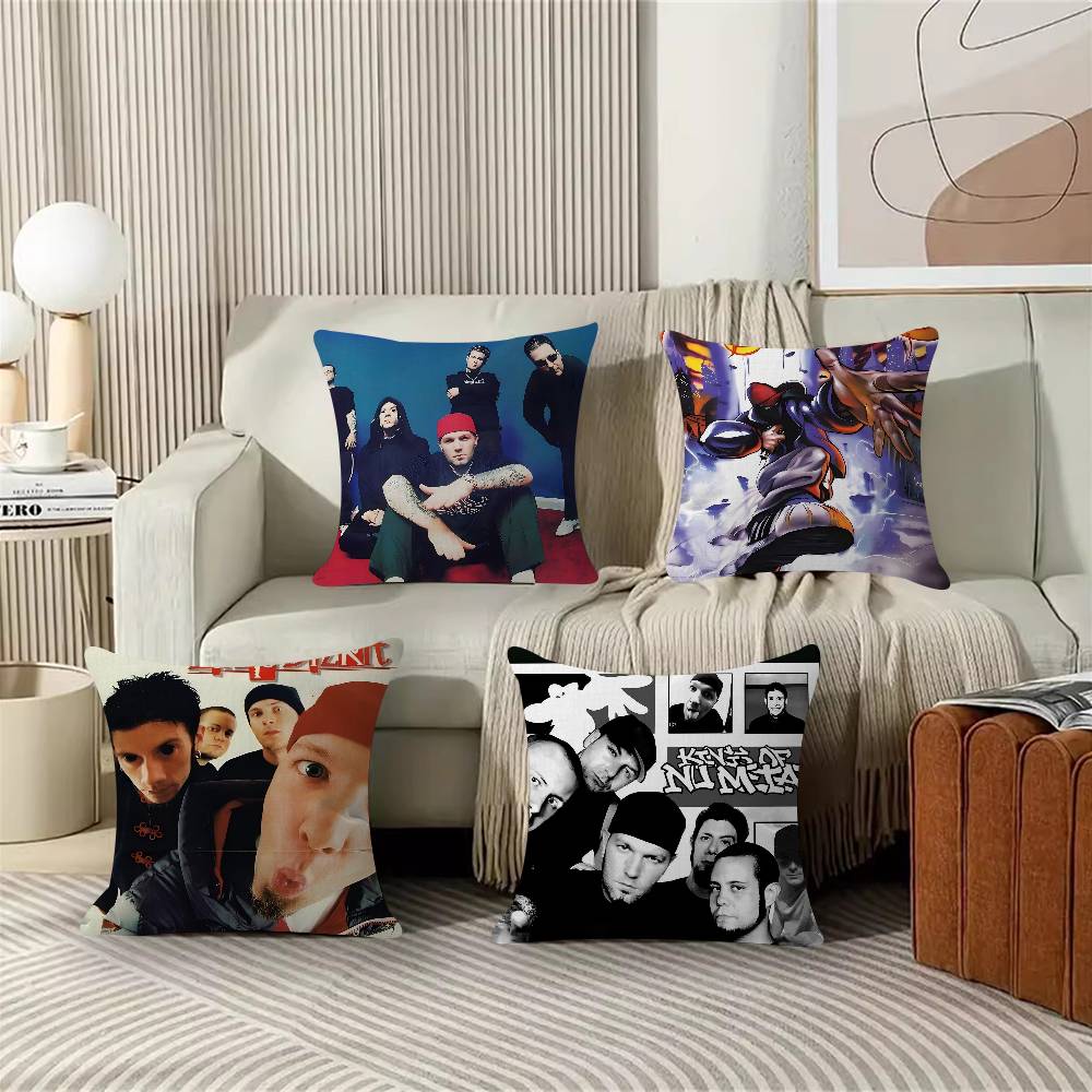 PC Limp BBizkit Cushion Cover Car Throw Pillow Case For Sofa Car Christmas Gift