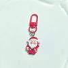 Cartoon Santa Claus Keychain Ornament - Cute Christmas Gift for Backpack or Home