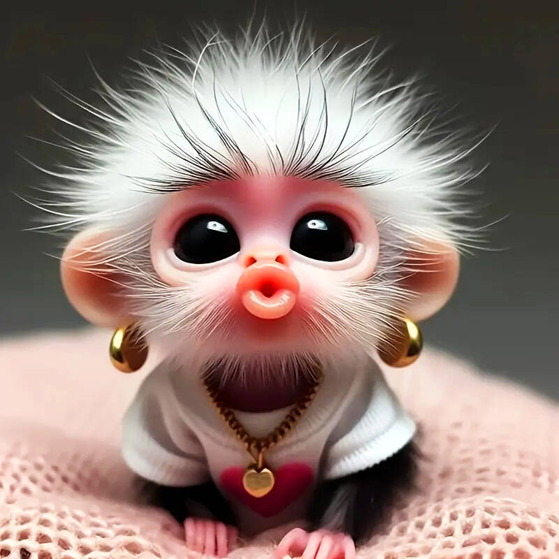 

5D DIY Алмазная Живопись Мультяшный Гном Полная Выкладка Квадратными Круглыми Алмазами Мозаика Вышивка Милый Персонаж Набор для Вышивания Крестом Искусство Домашний Декор Round 30x30cm