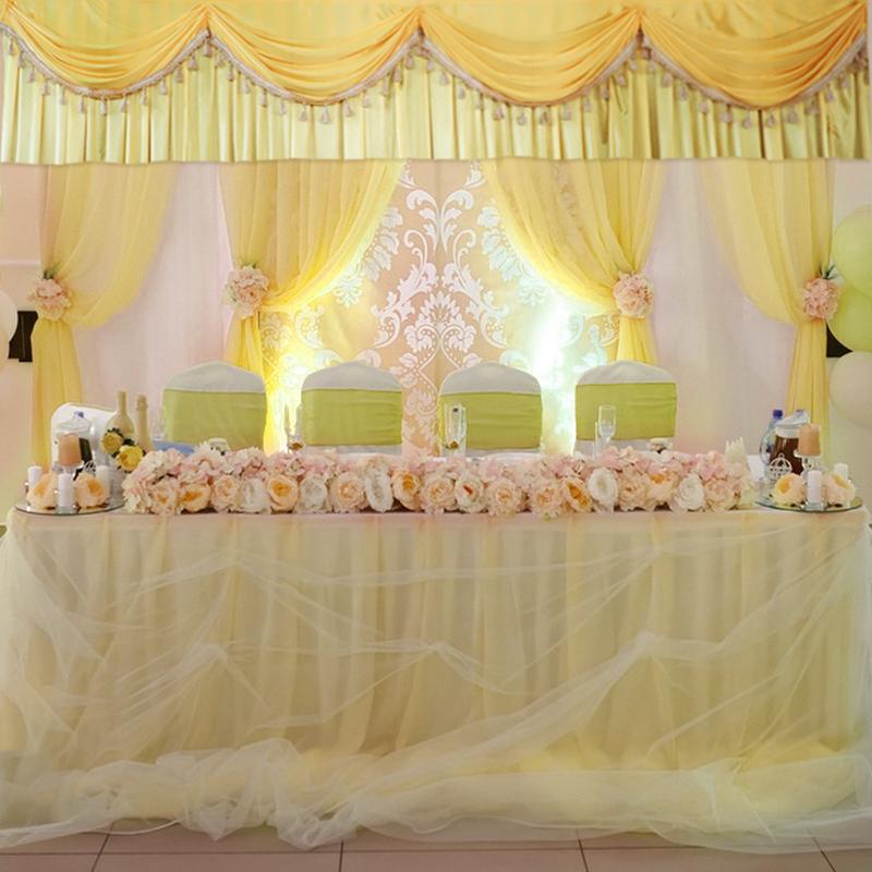 3 Meter Wedding Party Backdrop Decoration Curtain Swag Backdrop Drapes Stage Event Party Background Decor Swag Drape Valance