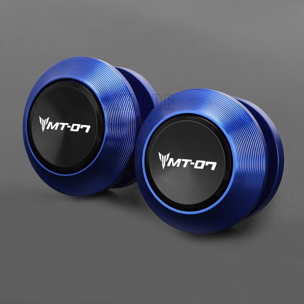 For Yamaha MT 07 MT07 FZ07 FZ 07 FZ-07 MT-07 Motorcycle 6MM Aluminum Swing Arm Stand Screw Swingarm Spools Slider Accessories