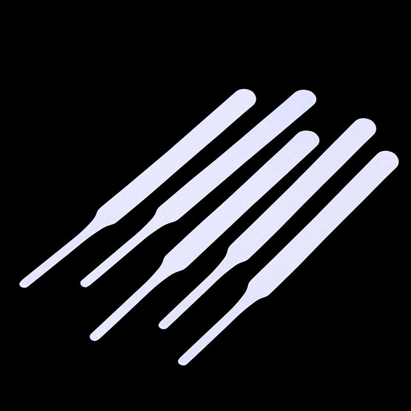 100 Bucăți Benzi de Testare Parfum Premium Bandă pentru Sticlă de Testare Pentru Testarea Parfumurilor și Uleiurilor Esențiale Hârtie pentru Aromaterapie cu Parfum