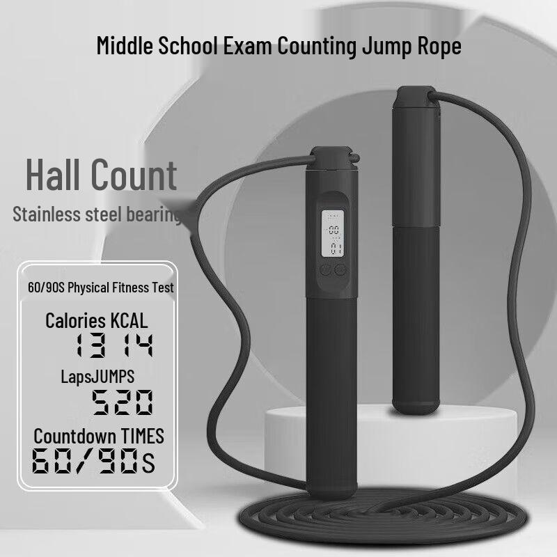Electronic Counting Jump Rope for Student Exams